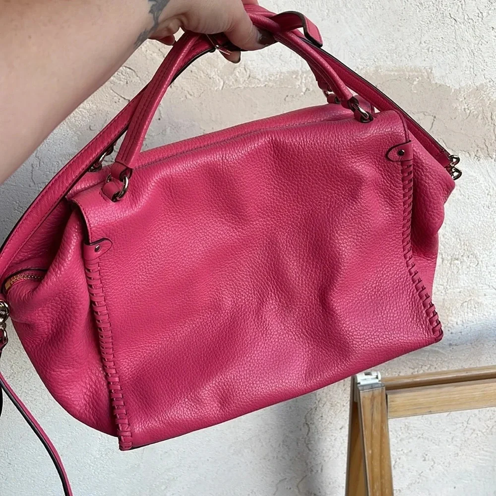 KATE SPADE - Maisie pink satchel -EUC